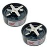 2Pack Blender Extractor Cross Blade Replacement Parts for NutriBullet 600W Pro 900W Series Blender Accessories