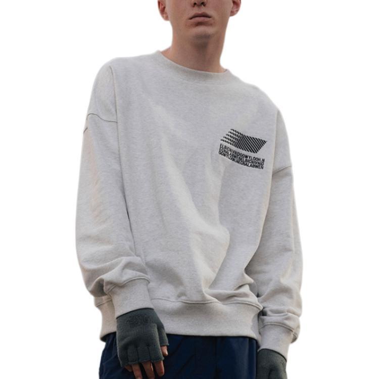 New Balance x N.HOOLYWOOD x INVINCIBLE(R) Heavyweight Sweat Crew Asia Sizing 'Grey' Men's AMT22347-DLE