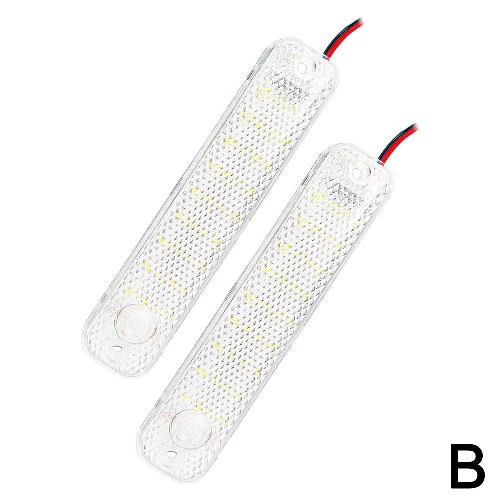 Автомобильный светодиодный купольный светильник 36LED 12V-85V, внутреннее освещение для грузовиков с выключателем, ночное потолочное освещение для автодомов, морских автофургонов