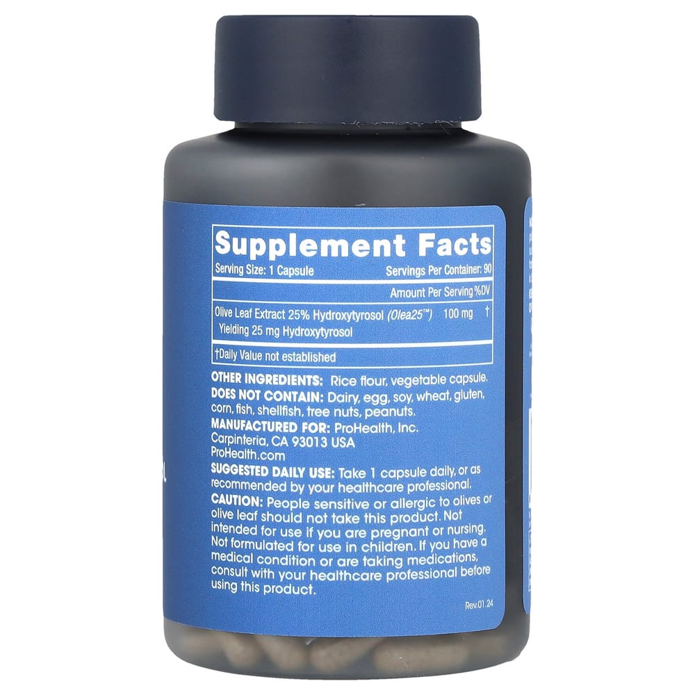 iHerb Hydroxytyrosol Extreme 25mg Veggie Capsules, 90 Counts