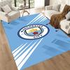 Manchester City Floor Mat Suitable For Bedrooms Decorate Room Study Room Game Room Antislip Carpet Anime Office Decor Spiritual Gift
