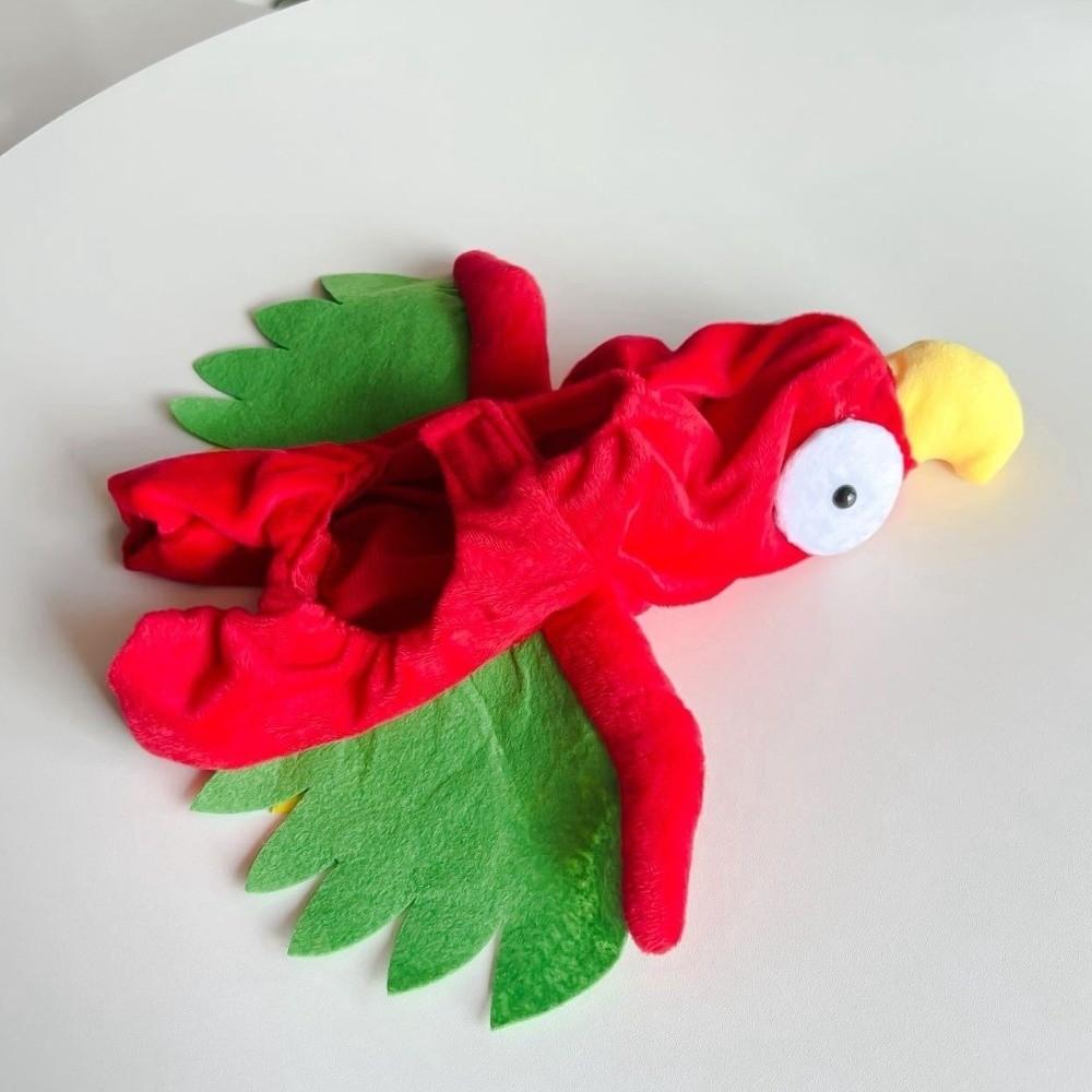 3D Cartoon Turkey Pet Costume Wings Plush Dog Coat Cosplay Outfit Turkey Cosplay Clothes Pet Party