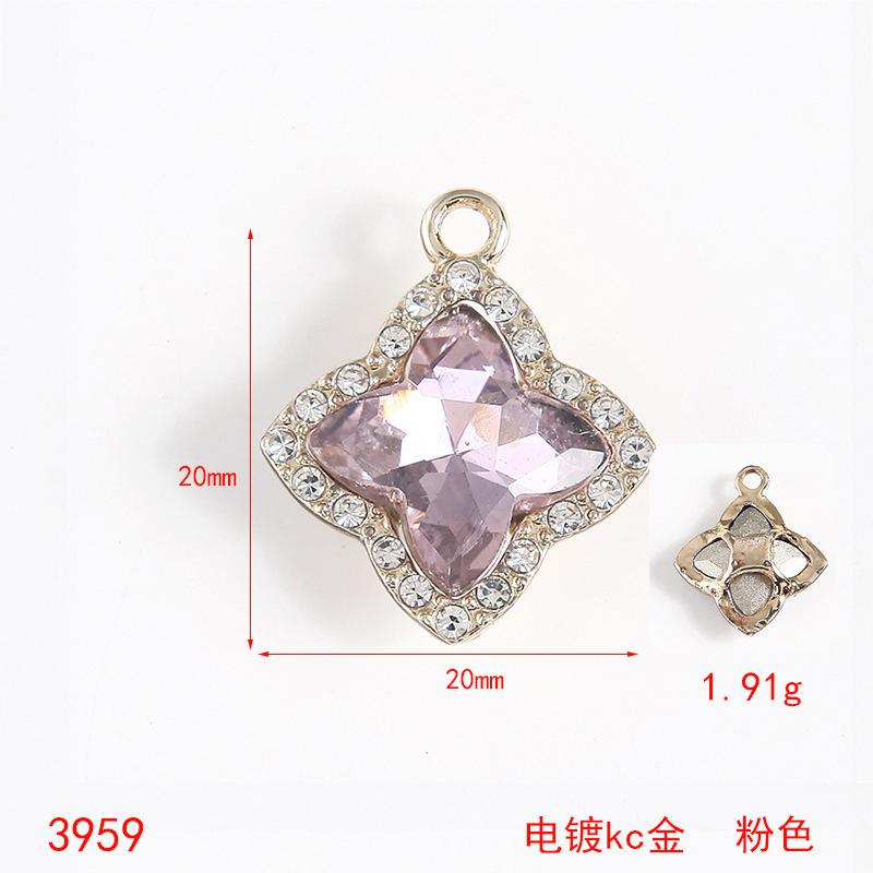 Taoxin Кристалл Драгоценный Камень Подвеска Гальваническое Покрытие Простые Модные Ювелирные Изделия Аксессуары DIY Ожерелье Подвеска Сплав Ювелирные Изделия