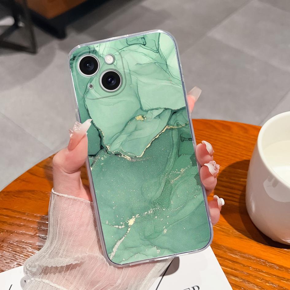 Для Apple iPhone X XS XR SE 11 12 13 14 15 Pro Max чехол Мягкий силиконовый противоударный прозрачный матовый модные этикетки с защитой от падения для бампера iPhone