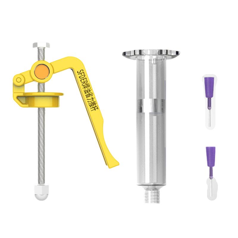 New Solder Paste Extruder Circuit Board Repair Welding Oil Booster UV Glue Gun Syringe Propulsion Tool Soldering Accessorie Tool