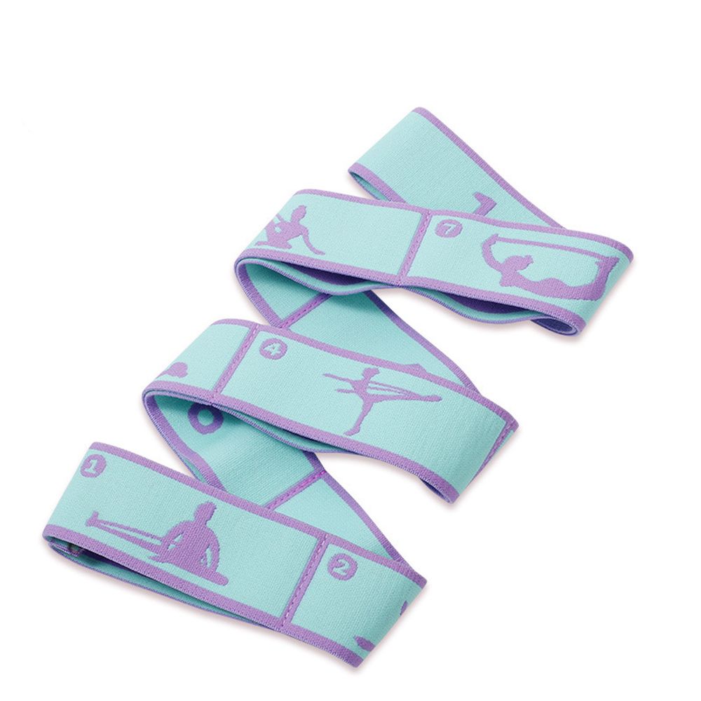 Latin Training Polyester Yoga Pull Strap Auxiliary Stretching Belt Elastic Bands Resistance Band
