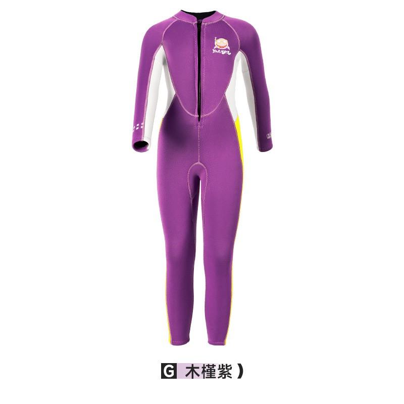 Kids 2.5mm Neoprene Wetsuit Full Suit Front Zip Warm Winter Swimming Dive Surf Girls