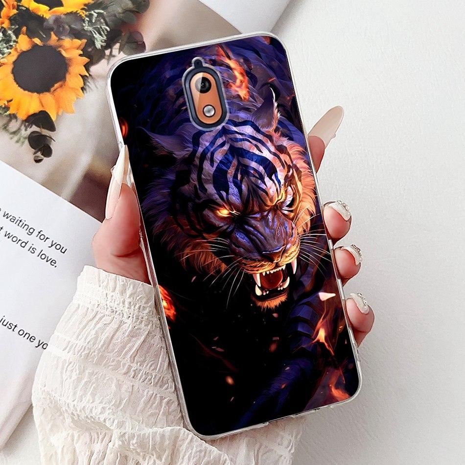 Для Nokia 3.1 Nokia3 Крутой Чехол для Телефона с Рисунком Дракона и Тигра Для Nokia 3 Nokia3.1 Мягкие Силиконовые TPU Чехлы