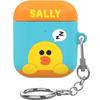 Тонкий чехол iColors Line Friends Ppaekkom AirPods 1 2, Sally