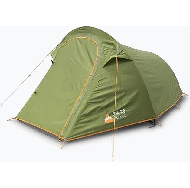 Палатка треккинговая Vango Soul 300 3-местная зеленая перидот