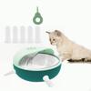 Кормушка для котят с встроенной силиконовой соской, Миска для новорожденных, Щенков 180 мл Большая