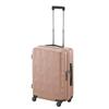 Чемодан размера M 3 ночи 4 дня 4 ночи 5 дней 52 л Колесный стопор 10 лет гарантии Сделано в Японии Чехол для переноски Сумка для переноски Cory 2 Розовый бежевый [Proteca]