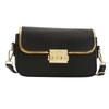 Modern Stylish Small Square Bag Beautiful Solid Color Design Everyday Shoulder Bag