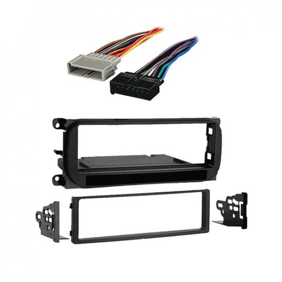 Fits Chrysler Sebring Coupe/Sedan 2001 Single DIN Harness Radio Dash Kit