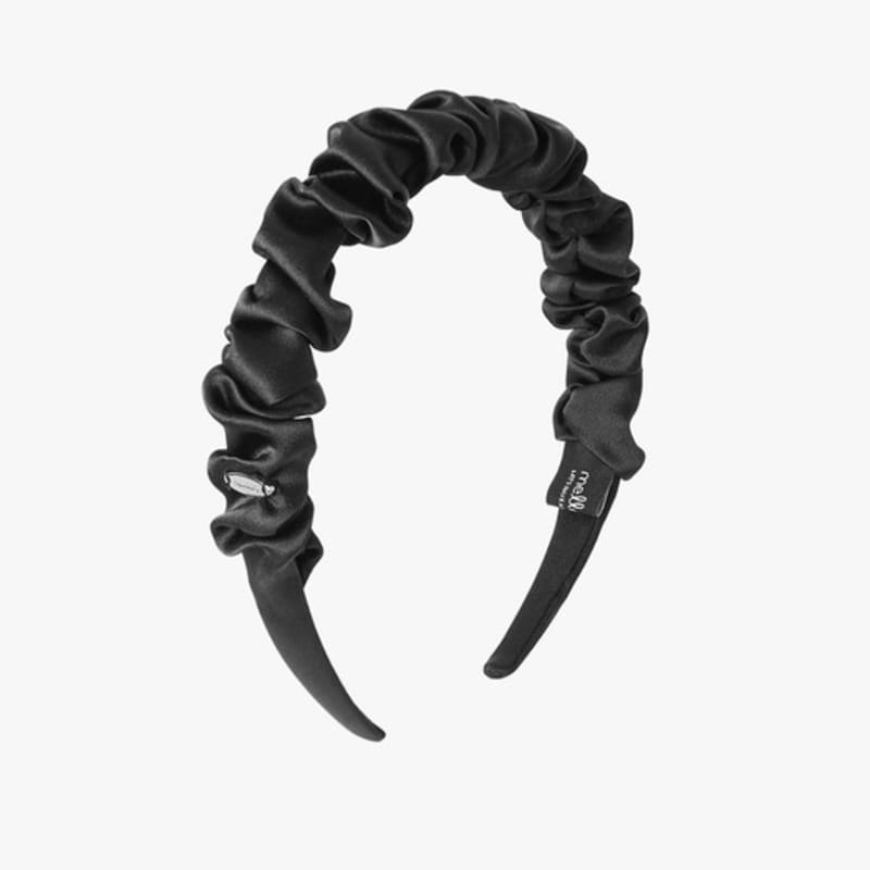 Меллотори присборенная атласная повязка для волос