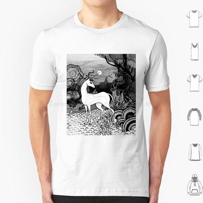 Последний единорог В тени леса Футболка Мужская Женская Детская 6XL Alessia Di Gregorio Thelastunicorn Последний единорог