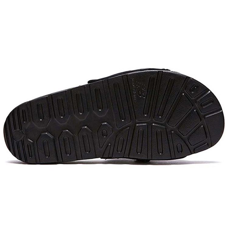 New Balance Черные унисекс тапочки SD2152BBW