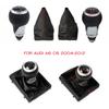 For A6 C6 2004 2005 2006 2007 2008 2009 2010 2012 Gear Shift Knob Gaitor Boot Lever Pen Replacement Car Accessories Parts