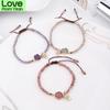 Lady Bracelet Natural Stone Bracelets For Women Rope Chain Bracelet Handmade Quartz Jewelry For Women Fashion Jewelry