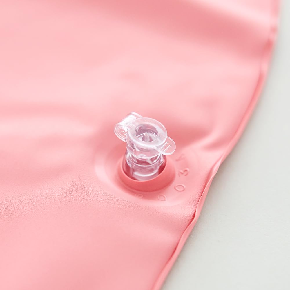 Подушка для кормления грудью на воздушной подушке типа H с чехлом 39332, цвет белый 2024, обновление подушки для кормления грудью (Белый с оттенком)