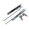 Concealed Drawer Runners Soft Close Undermount Full Extension Cabinet Rails with Locking Devices Rusts Resistant Slides