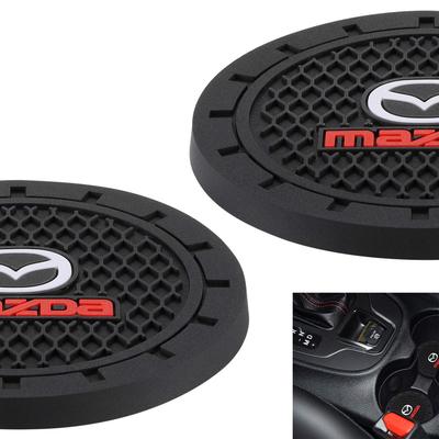 AOOOOP Аксессуары для интерьера автомобиля для Mazda Вставка-подстаканник Подставка - Силиконовый Нескользящий Подстаканник