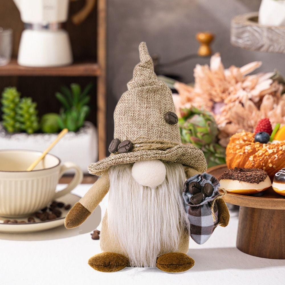 Long-Beard Gnome Plush Doll Elf Faceless Doll Toy Stuffed Doll Xmas Decor