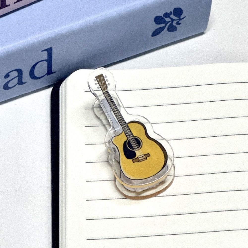 Musical Instrument Theme Folder Small Gift Jewelry Clip Creativity PP Clip School