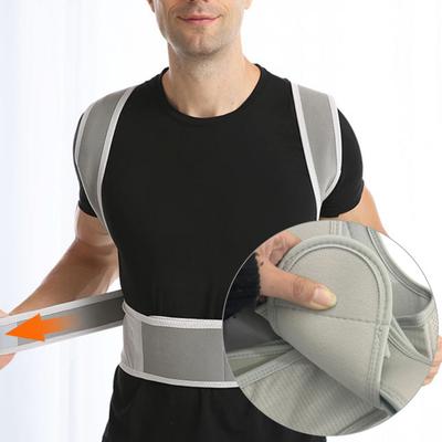 Пояс для коррекции осанки, регулируемый дышащий, эргономичный, для мужчин и женщин, поддержка спины, плечевой бандаж, корректирующий ремень против горбуна