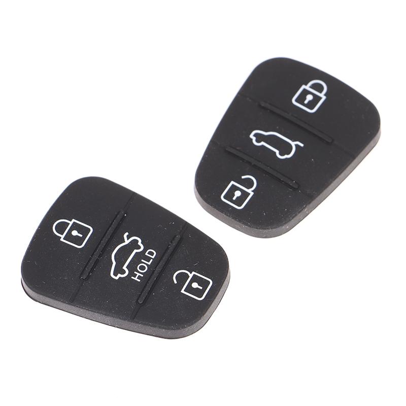 Силиконовая 3-кнопочная клавиатура Shell сменный ключ для Hyundai Kia Auto Keys Partd