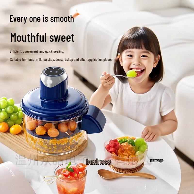 Automatic Electric Peeler for Home & Commercial Use - Ideal for Fruits & Milk Tea Shops