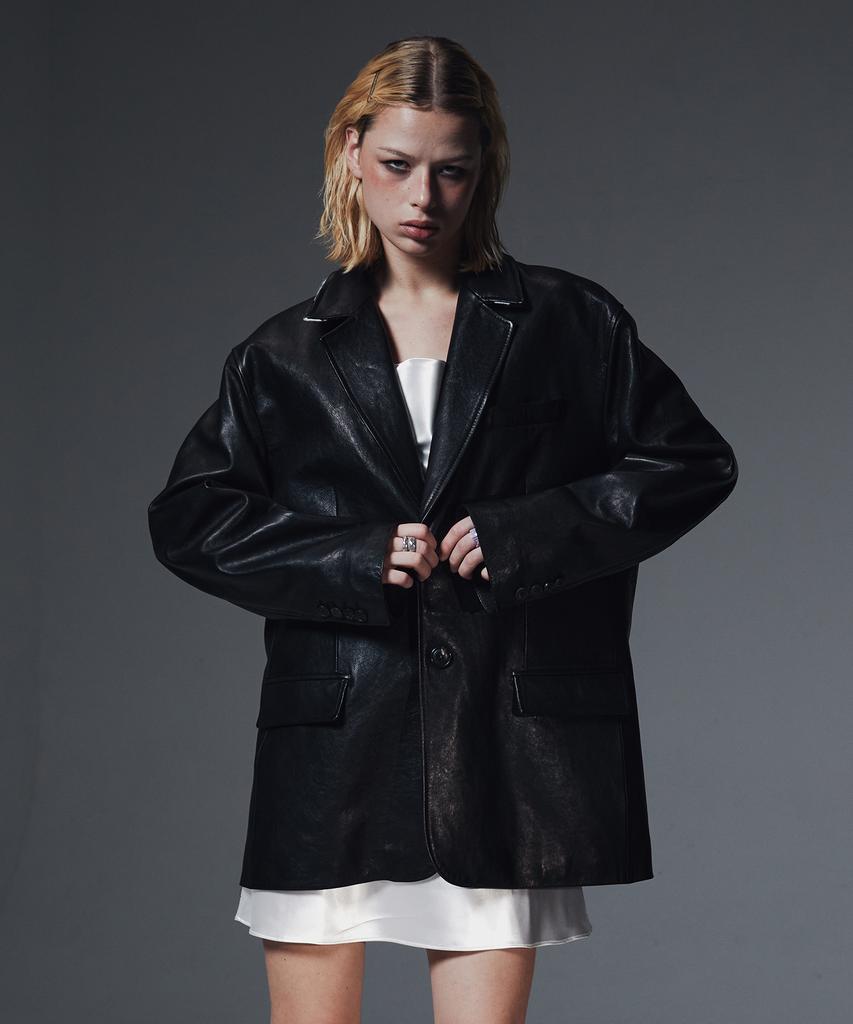 Lmn3011 John Box Blazer-Black