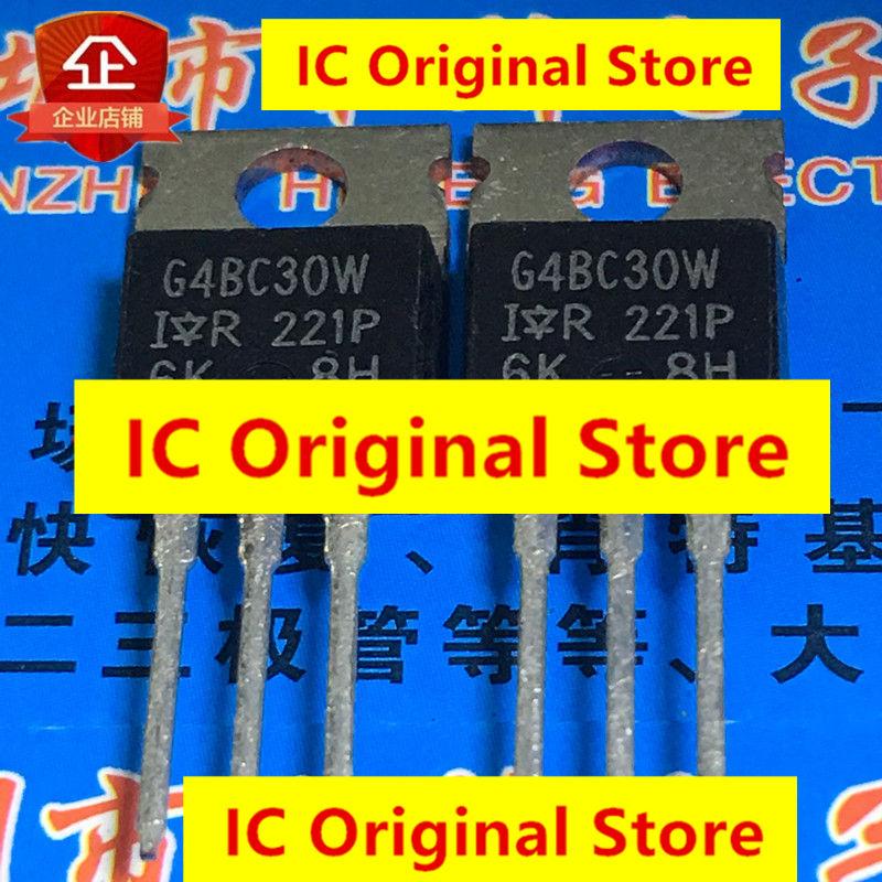 10pcs G4BC30W New Import Spot TO-220 600V 12A G4BC30 Transistor IGBT Tube MOS Field Effect Tube IRG4BC30W