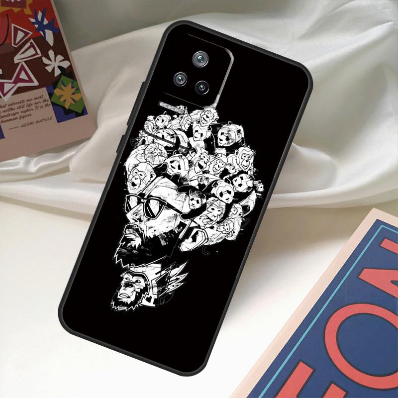 Чехол Miyagi & Andy Panda для Xiaomi 14 13 Ultra 12 Lite 11T 12T 13T Pro POCO M6 X3 X5 X6 Pro F3 F5 M5s