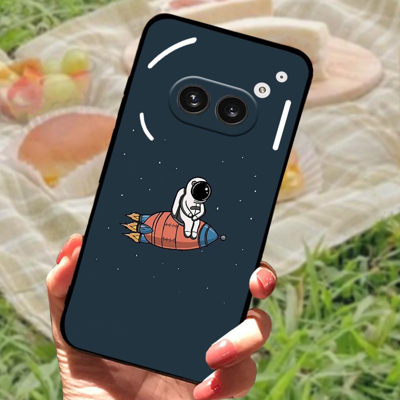 Чехол-бампер для Nothing Phone 2A, силиконовый, мягкий, модный, черный, Full Protective A142 Capa