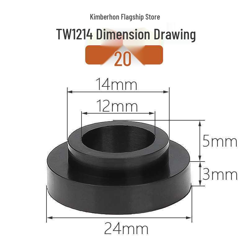 T-Shaped Insulating Sleeve Step-Style Shaft Bushing
