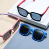Складные квадратные солнцезащитные очки из силикона с поляризацией и защитой от УФ-лучей для детей