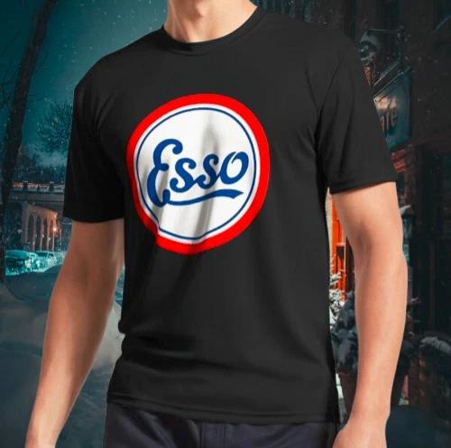 Мужские и женские футболки Esso Бензин Бензин Дизель