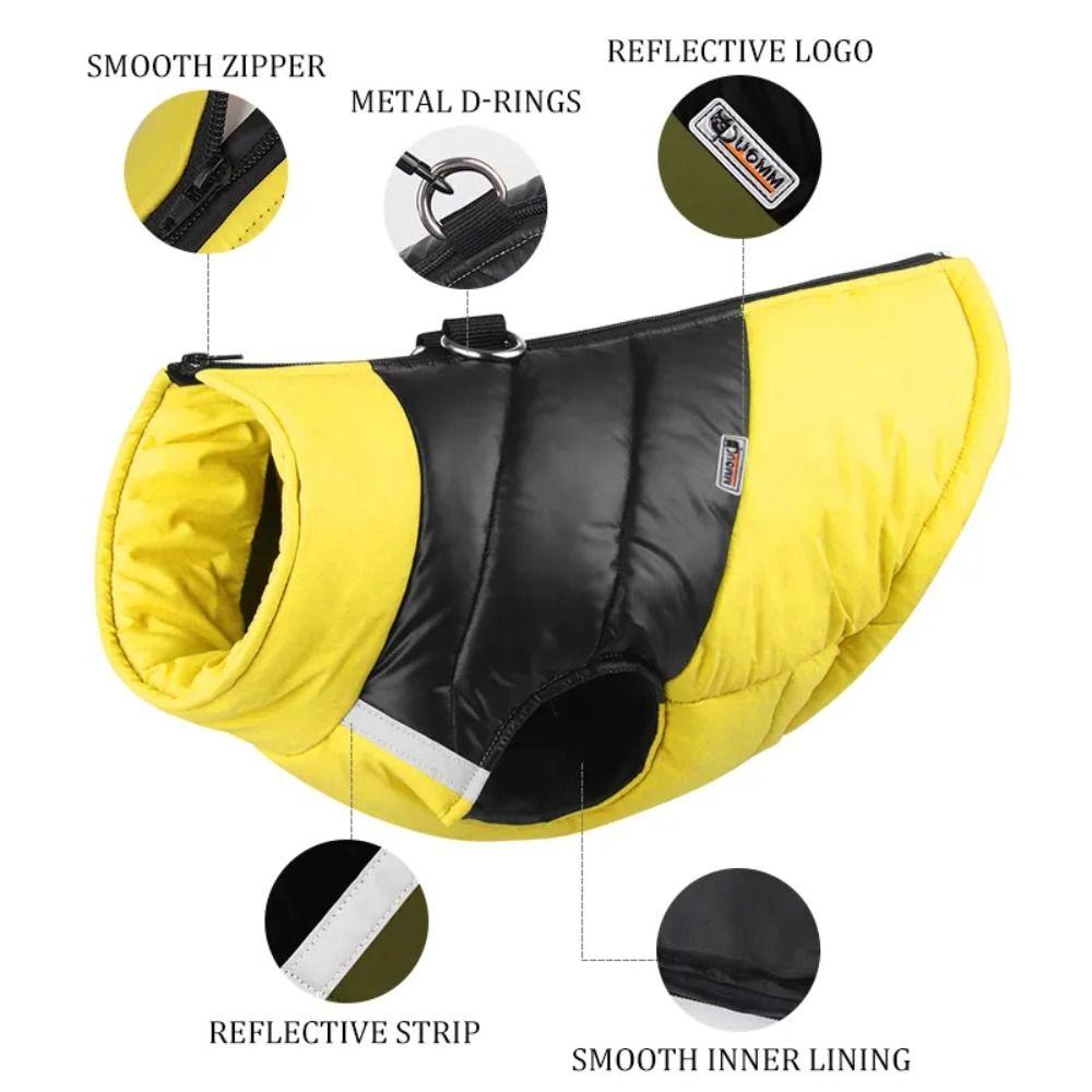 Winter Dog Jacket Waterproof Dog Clothes Outdoor Warm Dog Costume for Small Large Dogs