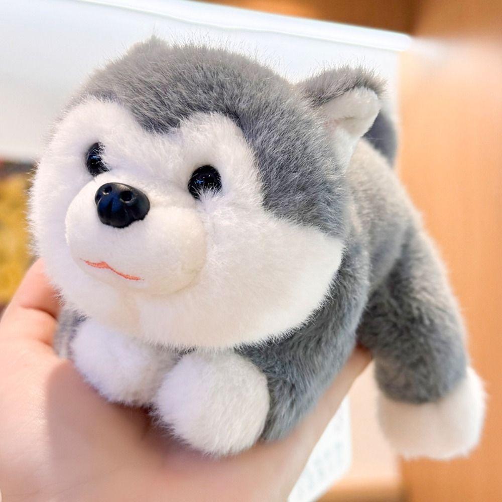 Sloth Husky Plush Lying Animal Table Ornament Stuffed Animal Doll Raccoon Bear Plush Home Decor
