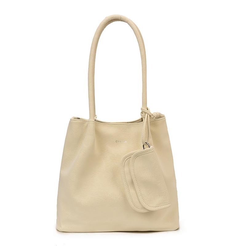 Сумка-тоут, Высококлассная, Ретро и Универсальная Одноплечевая Сумка Большой Вместимости для Поездок на Работу