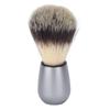 Professional Hair Shaving Brush Synthetic Shave Lather Brush Mustache Cleaning Tool with Metal