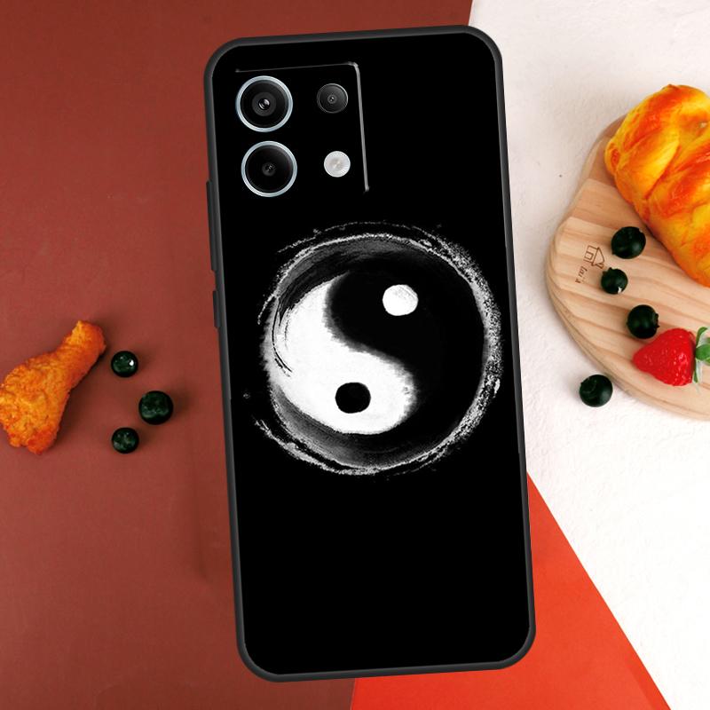 Чехол Багуа Тайцзи Инь Ян для Xiaomi Redmi Note 14 13 Pro 9 10 11 12 Pro 10S 11S 12S Redmi 13C 10C 12C 14C