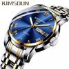 Взрыв Ким Шигетон знаменитые часы стальные часы мужские водонепроницаемые мужские часы с двойным календарем модные кварцевые часы