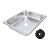 325 X 265 X 65mm RV Sink 304 Stainless Steel Efficient Drainage Square Kitchen Bathroom Wash Sink