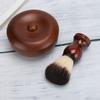 Мужской крем для бритья бороды, мыло, мягкая щетка для волос, наборы инструментов для чистки бороды(Помазок для бритья Чаша для мыла для бритья )