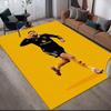 Matheus Cunha Flannel Printed Carpet, Home Sofa Decoration for Living Room & Bedroom, Non‑Slip Play Flannel Floor Mat for Game Room