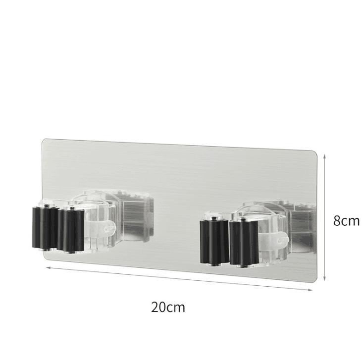 Настенная полка для швабры, органайзер для ванной комнаты и кухни, вешалка для щеток, вешалка для хранения, подвесные рельсы, инструменты для чистки