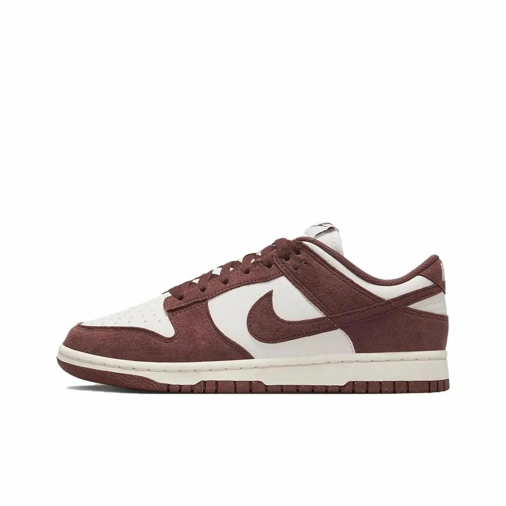 Nike Dunk Golden Threads Of Connection Slip Resistant Low top Skateboard Shoes Unisex White Red HJ7673-001(Team724- )