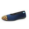 Lunar Womens/Ladies Jessie Leopard Print Slippers